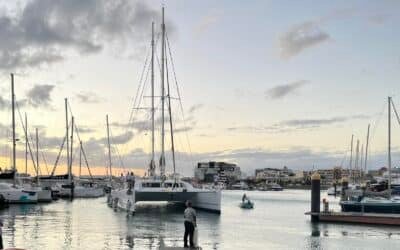 Le Nautilus 360 et son équipage débarquent à Nouméa