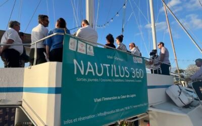 À bord du Nautilus 360 : un outil modèle géant pour la sensibilisation à la biodiversité marine