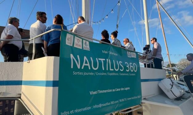 À bord du Nautilus 360 : un outil modèle géant pour la sensibilisation à la biodiversité marine